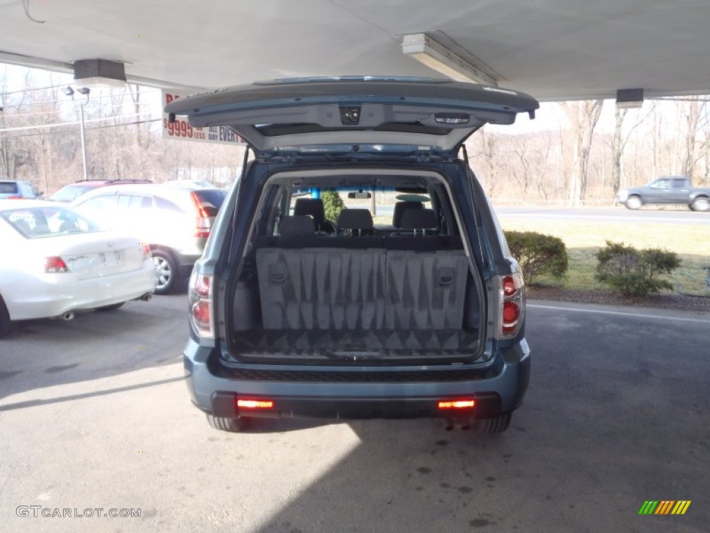 2008 Pilot EX 4WD - Steel Blue Metallic / Gray photo #8