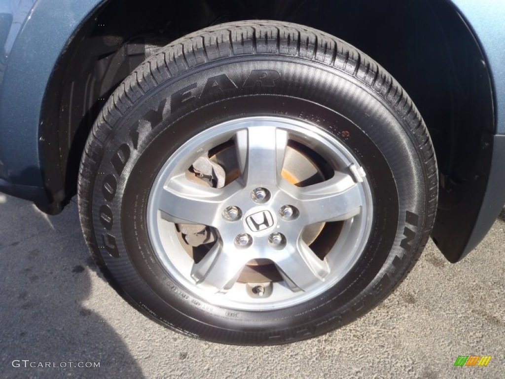 2008 Pilot EX 4WD - Steel Blue Metallic / Gray photo #12