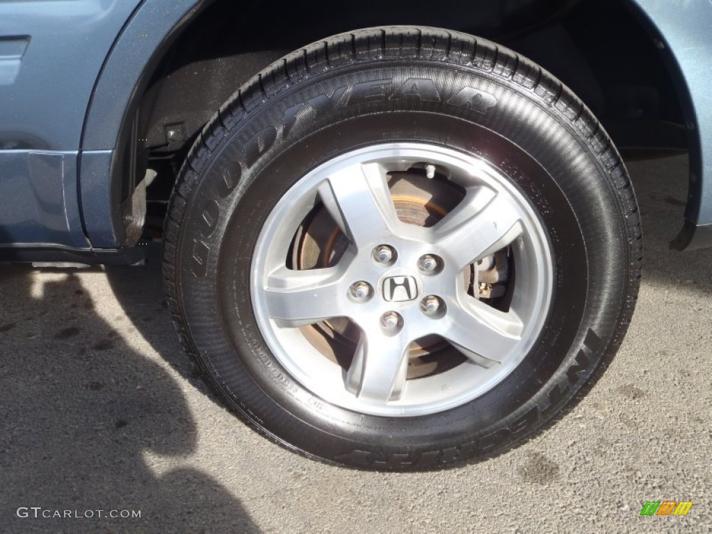 2008 Pilot EX 4WD - Steel Blue Metallic / Gray photo #13