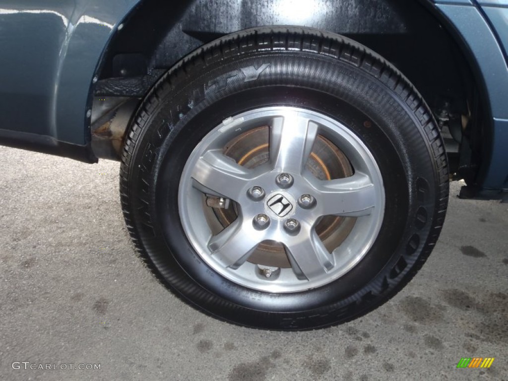 2008 Pilot EX 4WD - Steel Blue Metallic / Gray photo #14