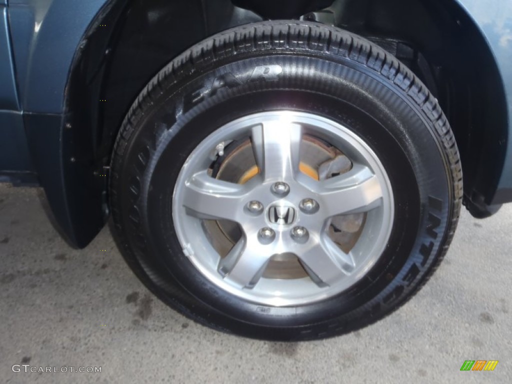 2008 Pilot EX 4WD - Steel Blue Metallic / Gray photo #15