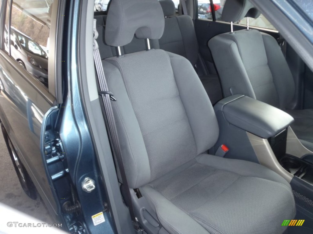 2008 Pilot EX 4WD - Steel Blue Metallic / Gray photo #16