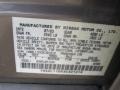 KY2: Polished Pewter Metallic 2003 Nissan Altima 2.5 S Color Code