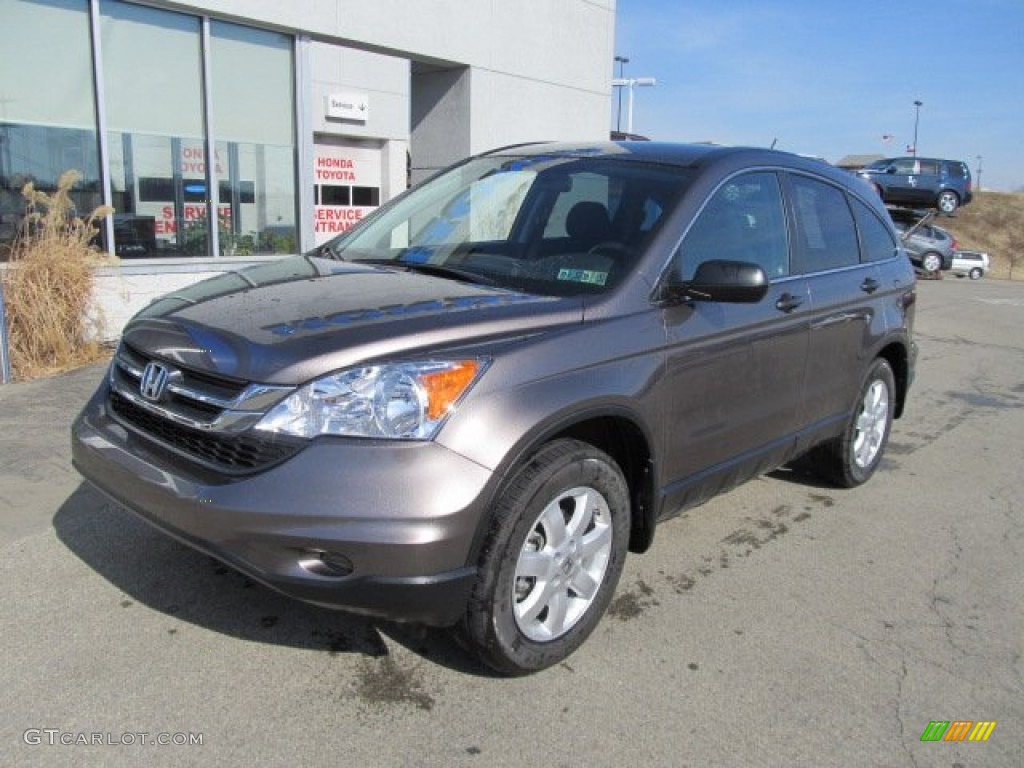 2011 CR-V SE 4WD - Urban Titanium Metallic / Black photo #2