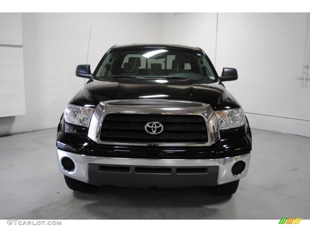 2007 Tundra SR5 Double Cab - Black / Graphite Gray photo #2