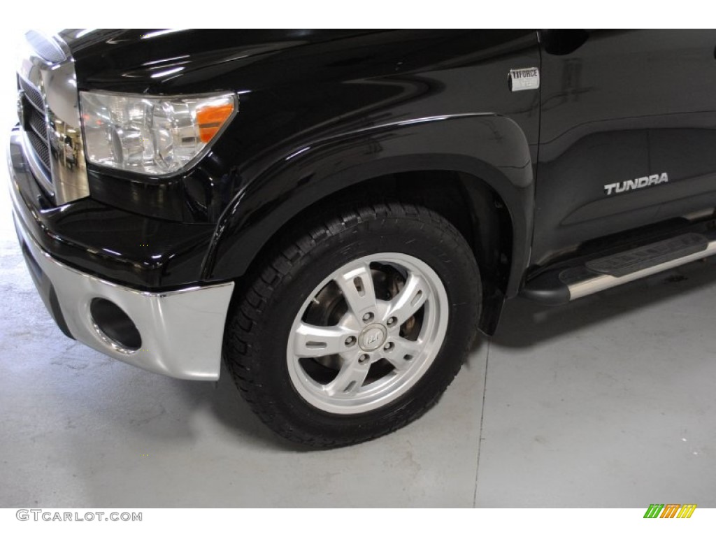 2007 Tundra SR5 Double Cab - Black / Graphite Gray photo #4