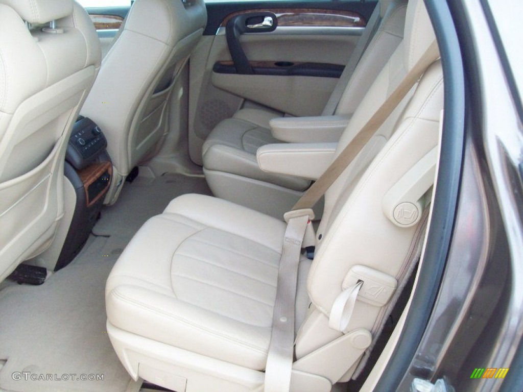 2008 Enclave CXL AWD - Cocoa Metallic / Cashmere/Cocoa photo #19