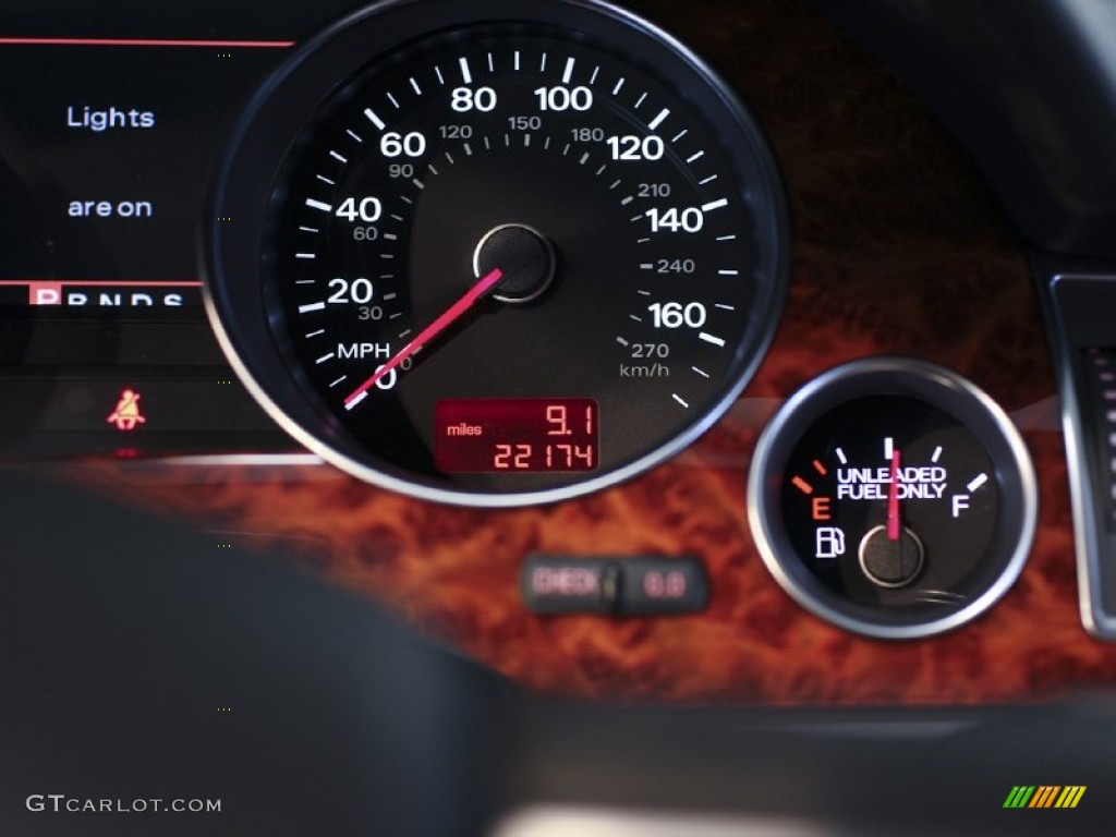 2009 Audi A8 L 4.2 quattro Gauges Photo #61985679