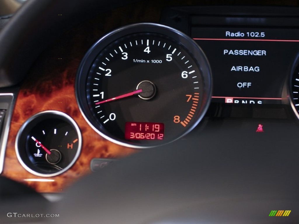 2009 Audi A8 L 4.2 quattro Gauges Photos