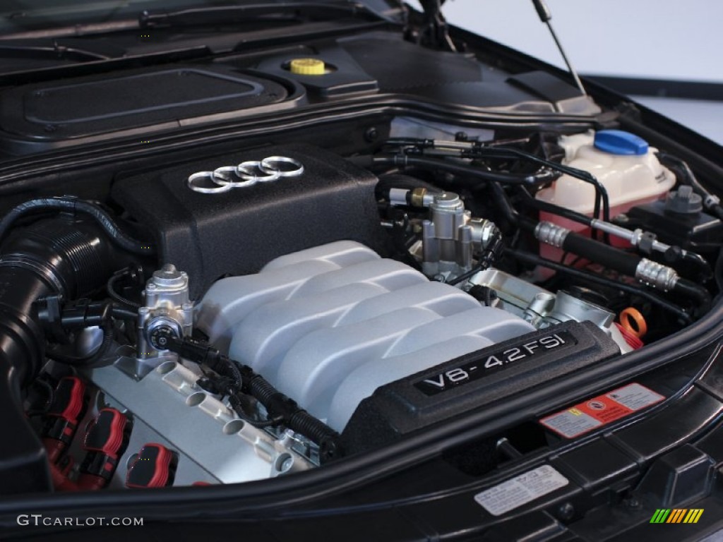 2009 Audi A8 L 4.2 quattro 4.2 Liter FSI DOHC 32-Valve VVT V8 Engine Photo #61986195