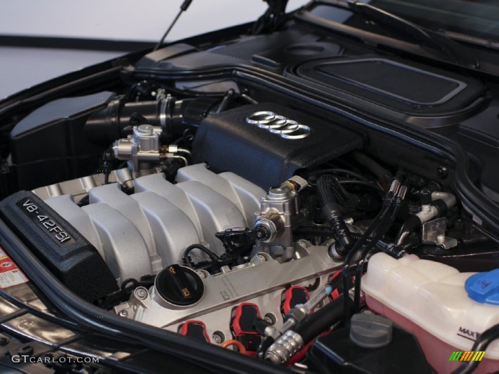2009 Audi A8 L 4.2 quattro 4.2 Liter FSI DOHC 32-Valve VVT V8 Engine Photo #61986216