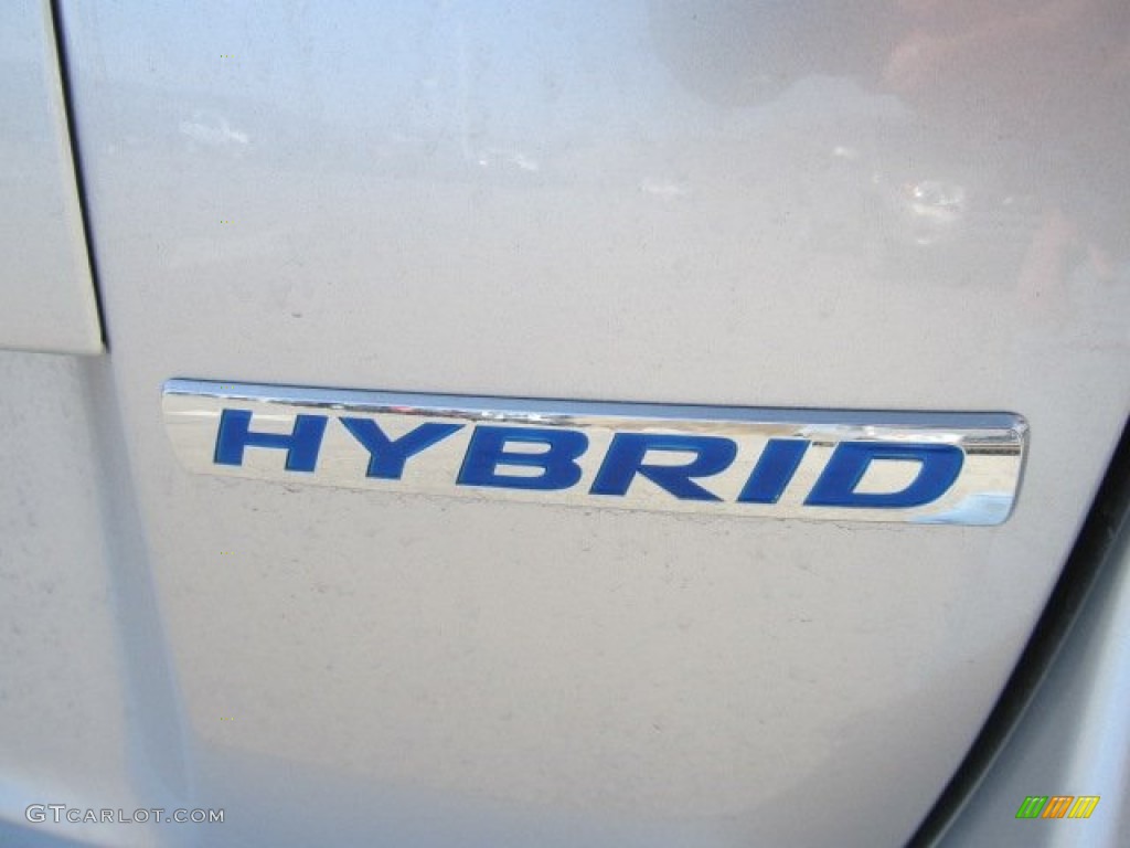 2011 Insight Hybrid EX - Alabaster Silver Metallic / Gray photo #7
