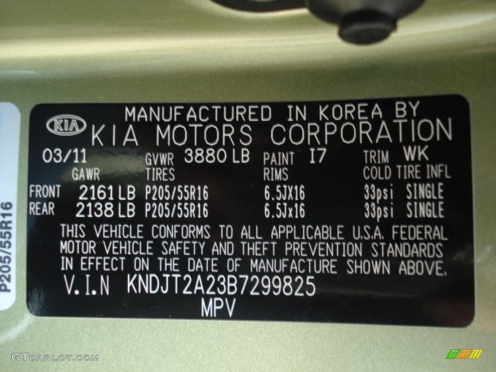 2011 Soul Color Code I7 for Alien Green Photo #61988817