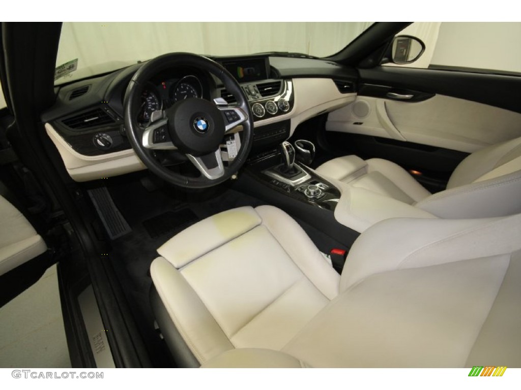 2009 Z4 sDrive35i Roadster - Mojave Metallic / Ivory White Nappa Leather photo #30