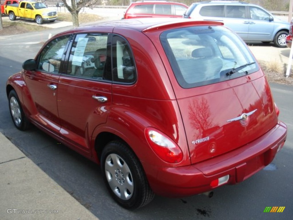 2009 PT Cruiser LX - Inferno Red Crystal Pearl / Pastel Slate Gray photo #6