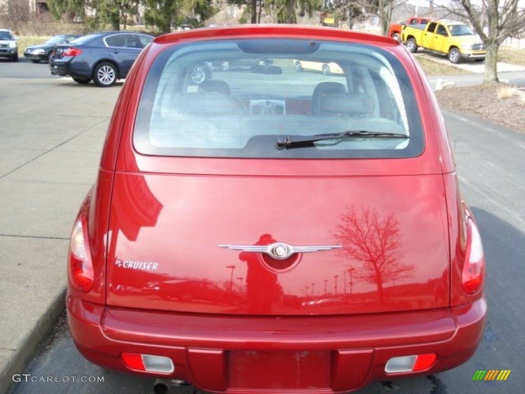 2009 PT Cruiser LX - Inferno Red Crystal Pearl / Pastel Slate Gray photo #7