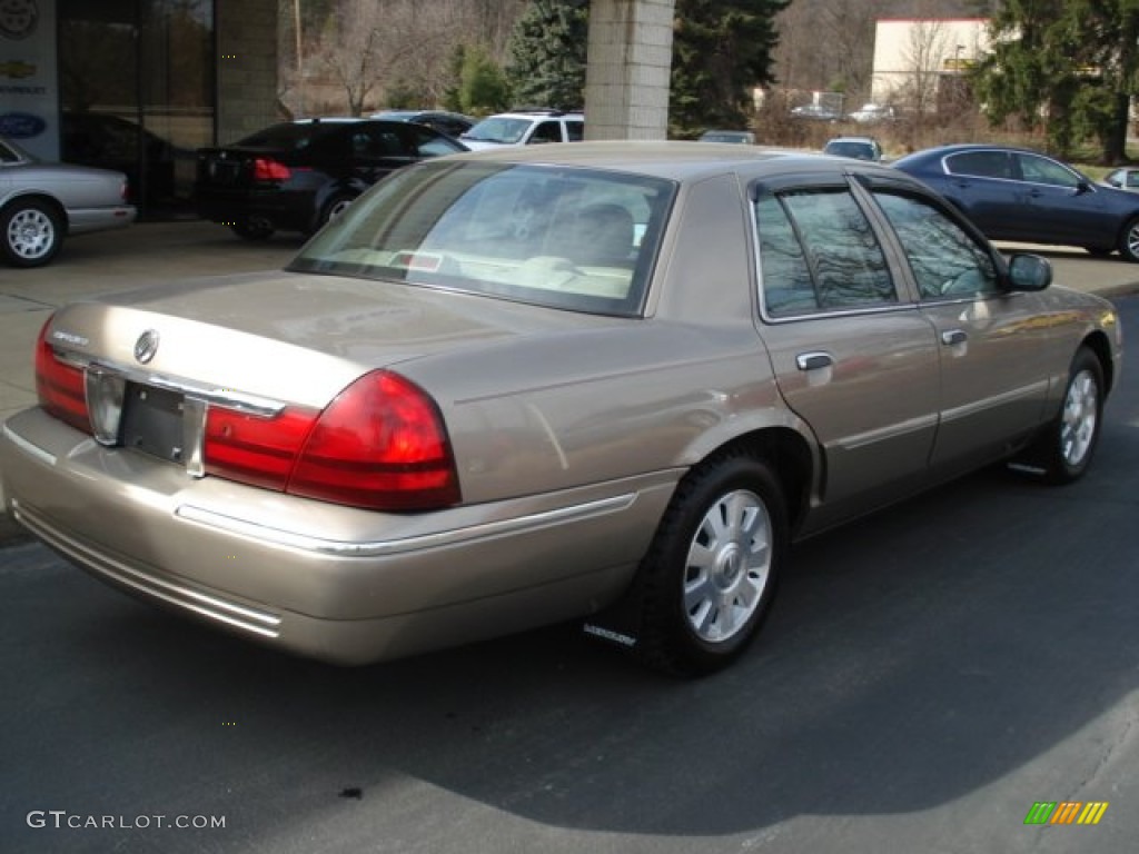 2004 Grand Marquis LS - Arizona Beige Metallic / Medium Parchment photo #8
