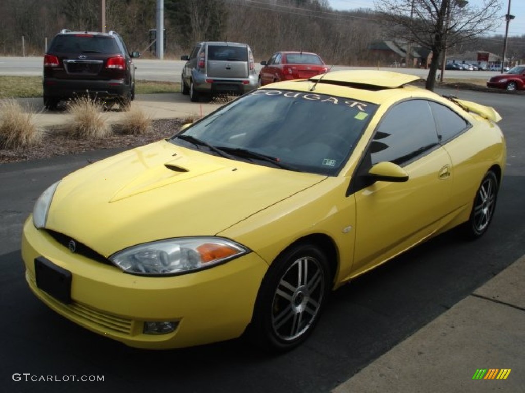 Sunburst Gold Metallic 2001 Mercury Cougar V6 Exterior Photo #61991607