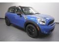 True Blue Metallic 2012 Mini Cooper S Countryman Exterior