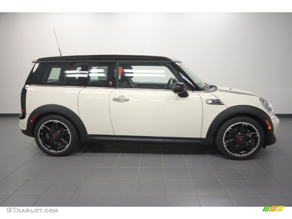 Pepper White 2012 Mini Cooper S Clubman Hampton Package Exterior Photo #61992240