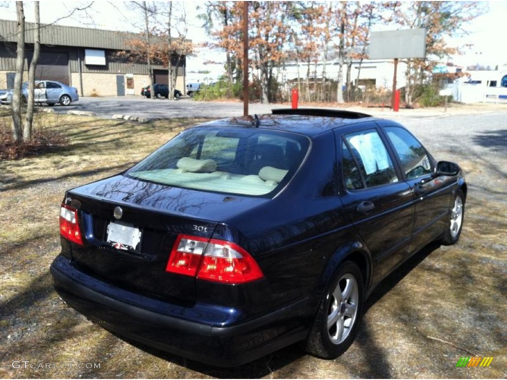 2003 9-5 Arc Sedan - Midnight Blue Metallic / Sand Beige photo #7
