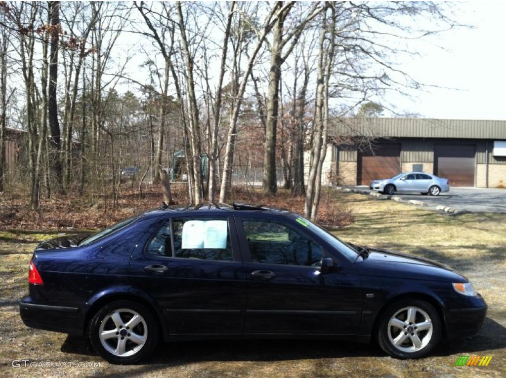 2003 9-5 Arc Sedan - Midnight Blue Metallic / Sand Beige photo #8