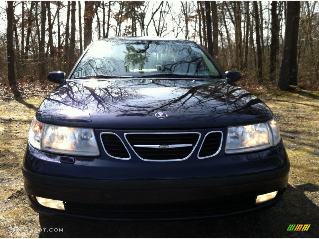 2003 9-5 Arc Sedan - Midnight Blue Metallic / Sand Beige photo #9