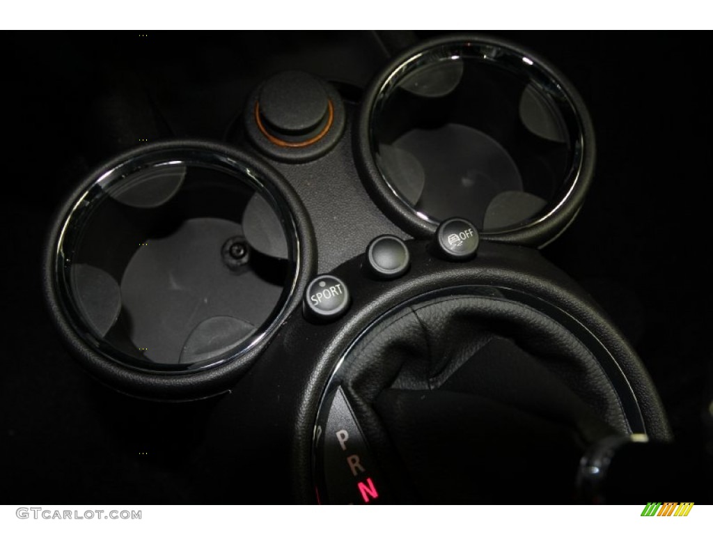 2012 Cooper S Clubman Hampton Package - Pepper White / Black Lounge Leather/Damson Red Piping photo #17