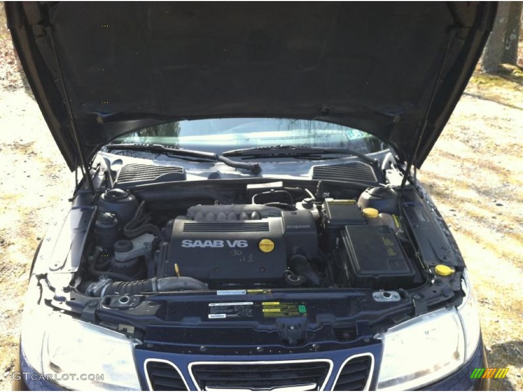 2003 9-5 Arc Sedan - Midnight Blue Metallic / Sand Beige photo #22