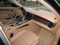 Cognac Natural Leather 2011 Porsche Panamera Turbo Dashboard
