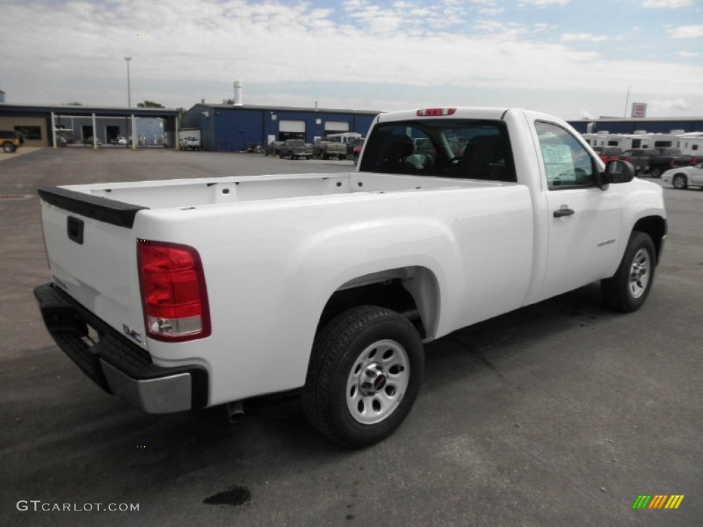 2012 Sierra 1500 Regular Cab - Summit White / Dark Titanium photo #14