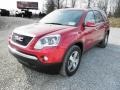 2012 Crystal Red Tintcoat GMC Acadia SLT AWD  photo #3