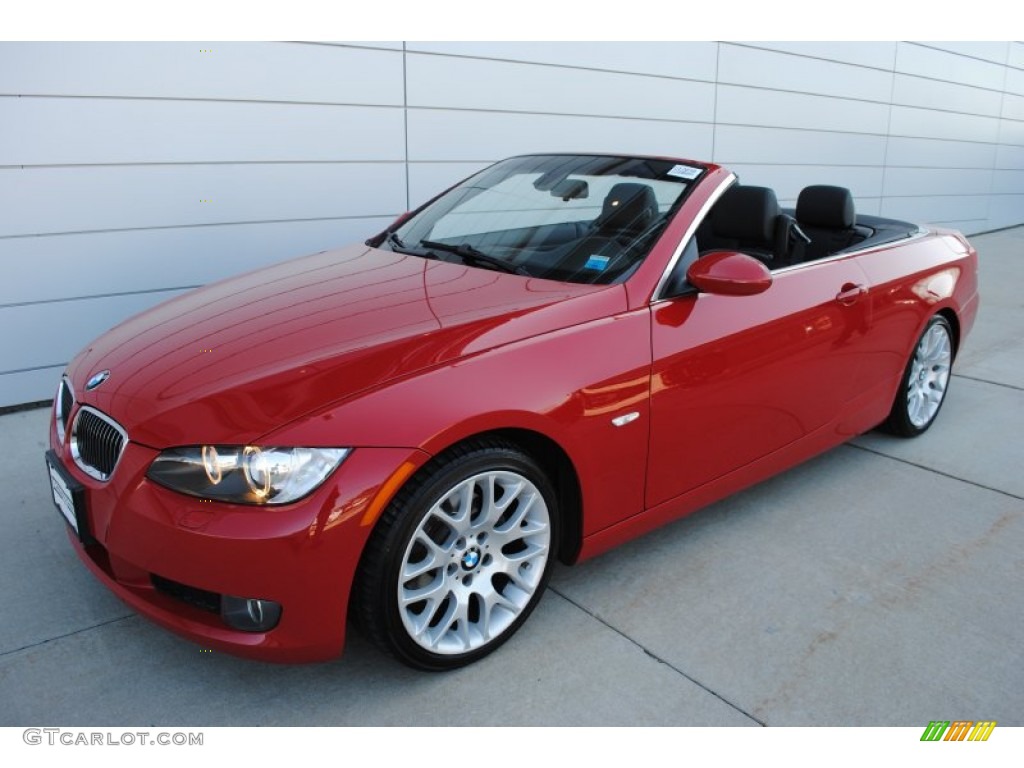 2009 3 Series 328i Convertible - Crimson Red / Black photo #17