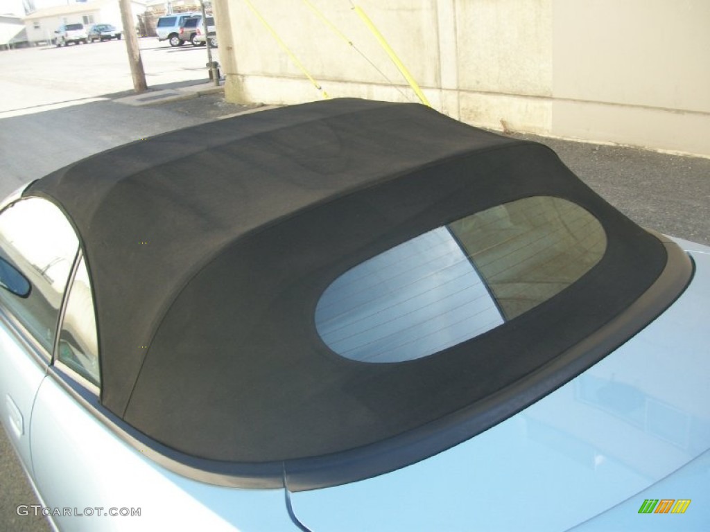 2004 Eclipse Spyder GTS - Steel Blue Pearl / Midnight photo #26