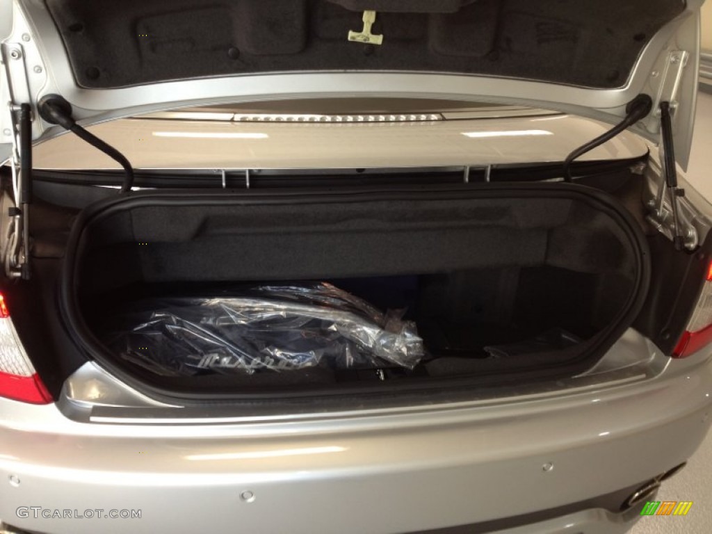 2012 Maserati GranTurismo Convertible GranCabrio Trunk Photo #61996497