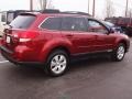 2011 Ruby Red Pearl Subaru Outback 3.6R Limited Wagon  photo #3