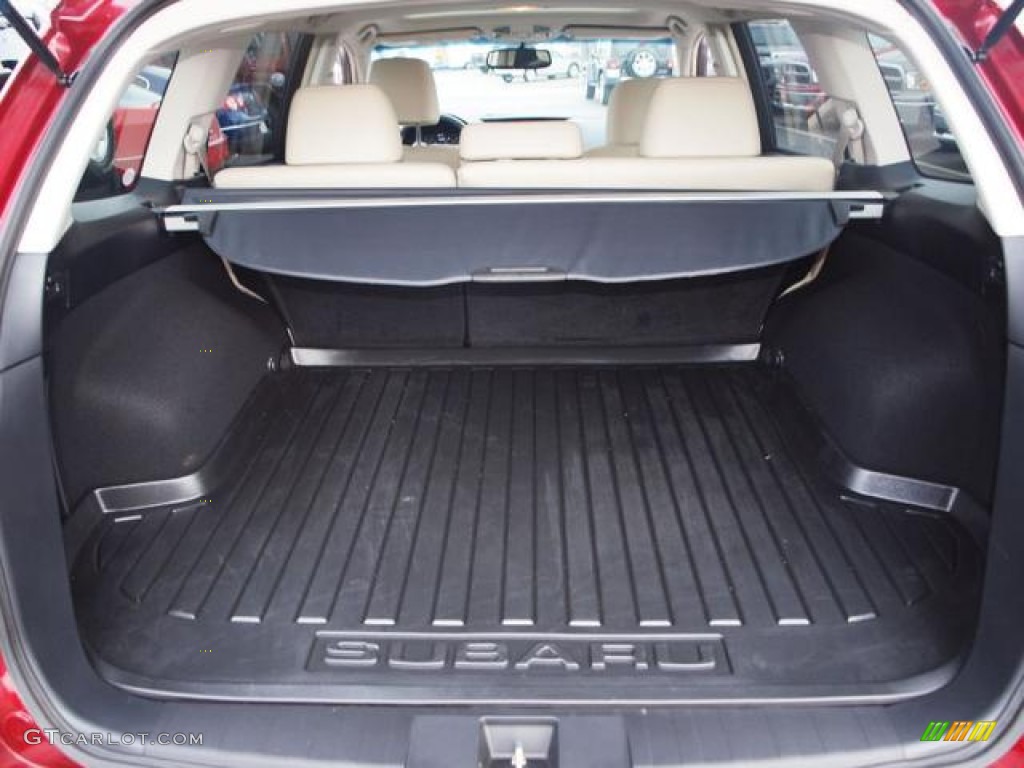 2011 Outback 3.6R Limited Wagon - Ruby Red Pearl / Warm Ivory photo #5