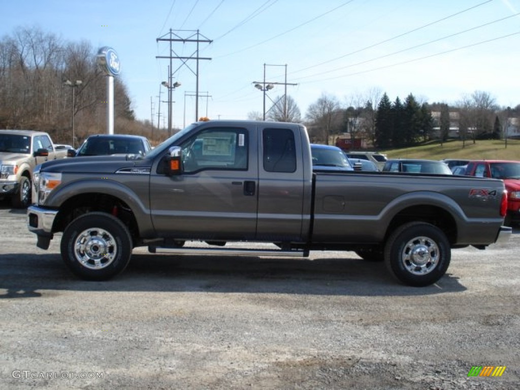 2012 F250 Super Duty XLT SuperCab 4x4 - Sterling Grey Metallic / Steel photo #5