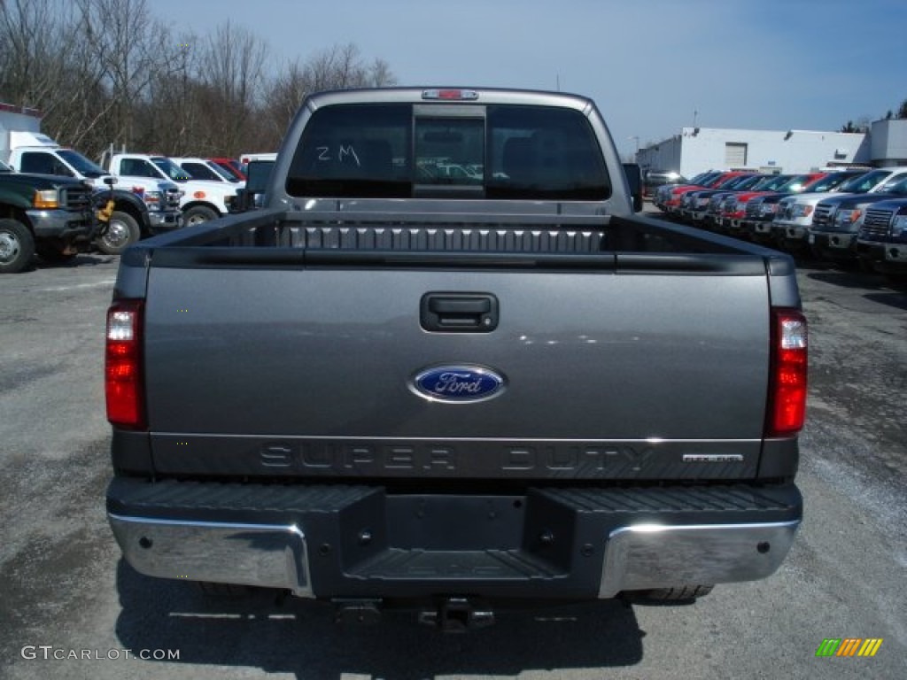 2012 F250 Super Duty XLT SuperCab 4x4 - Sterling Grey Metallic / Steel photo #7