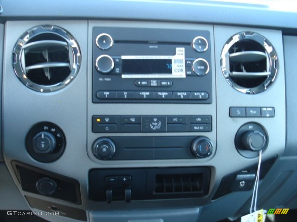 2012 F250 Super Duty XLT SuperCab 4x4 - Sterling Grey Metallic / Steel photo #17