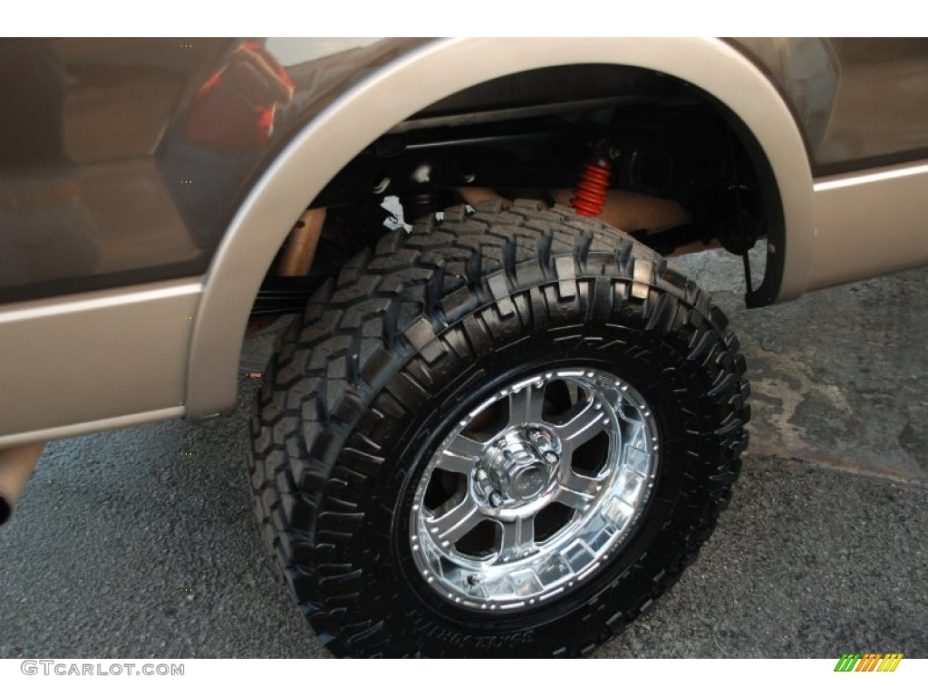 2006 F150 Lariat SuperCrew 4x4 - Dark Stone Metallic / Tan photo #44