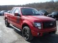 2012 Red Candy Metallic Ford F150 FX4 SuperCab 4x4  photo #2