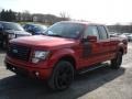 2012 Red Candy Metallic Ford F150 FX4 SuperCab 4x4  photo #4