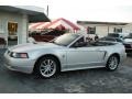 Silver Metallic 1999 Ford Mustang GT Convertible
