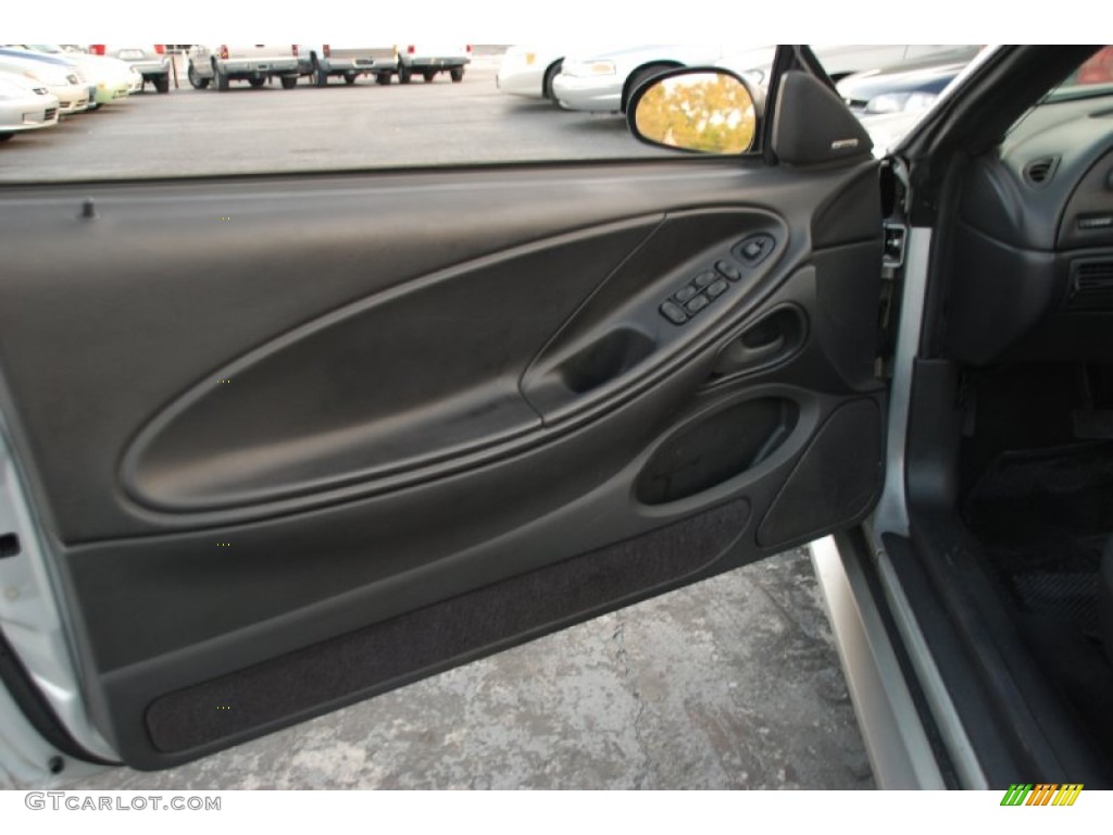 1999 Ford Mustang GT Convertible Dark Charcoal Door Panel Photo #61999464