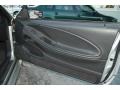 Dark Charcoal 1999 Ford Mustang GT Convertible Door Panel