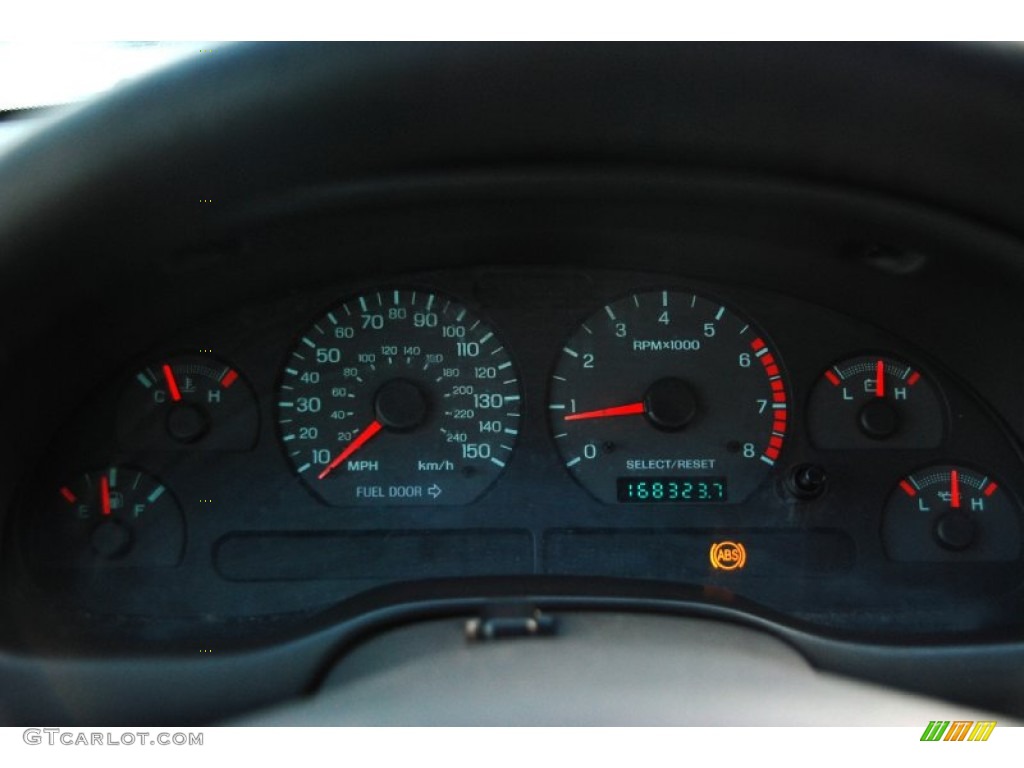 1999 Ford Mustang GT Convertible Gauges Photo #61999509