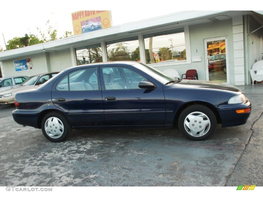 Pacific Blue Metallic Geo Prizm