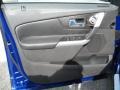 SEL Appearance Charcoal Black/Gray Alcantara Door Panel Photo for 2013 Ford Edge #62000952