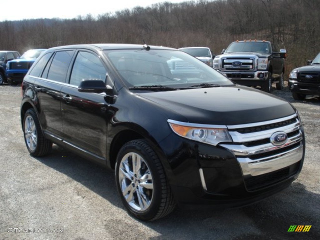 2013 Edge Limited AWD - Tuxedo Black Metallic / Medium Light Stone photo #2